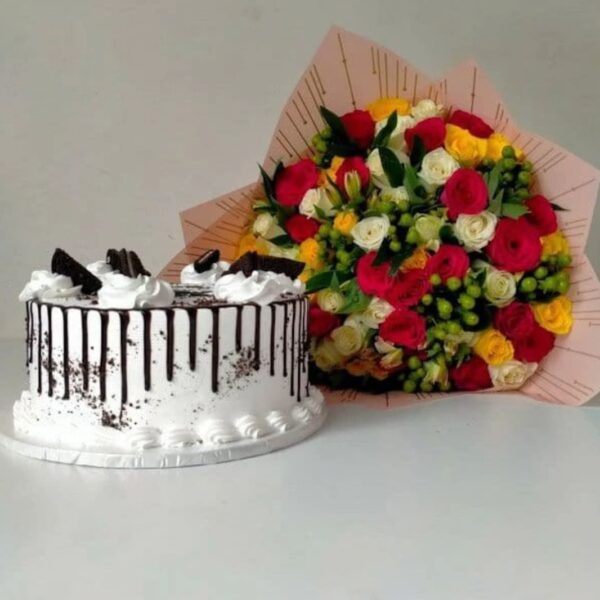 Flower cake fusion