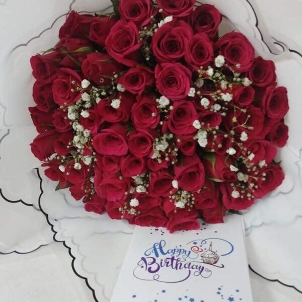 RED ROSES BOUQUET